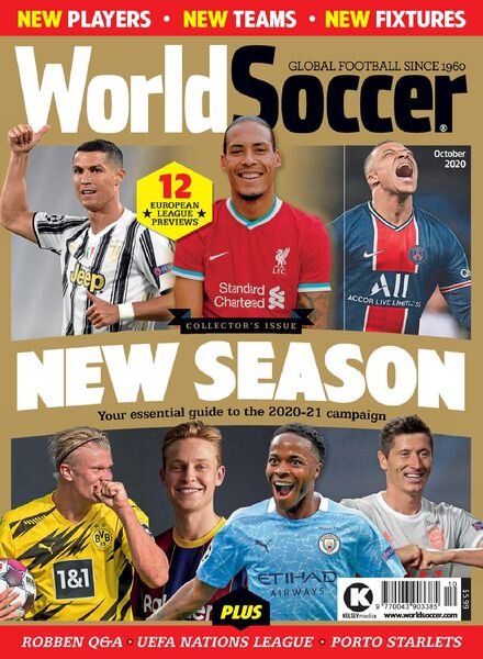 World Soccer – October 2020 Cover