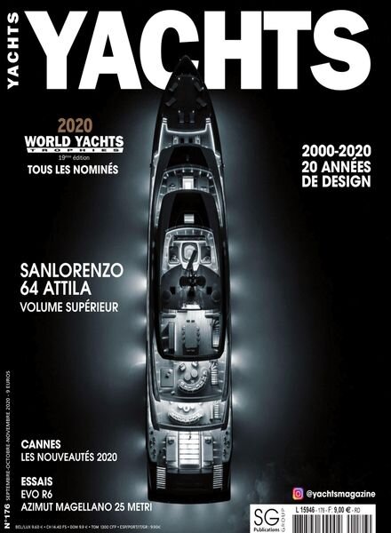 Yachts France – Septembre-Novembre 2020 Cover