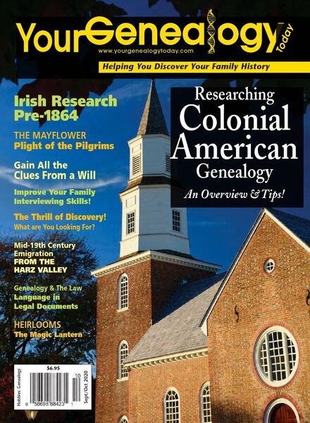 Your Genealogy Today – September-October 2020 Cover