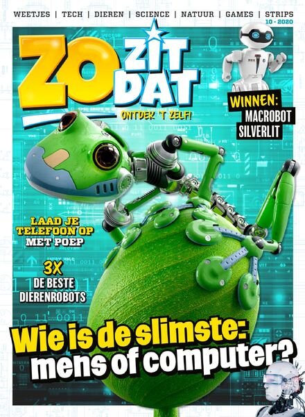 Zo Zit Dat – augustus 2020 Cover