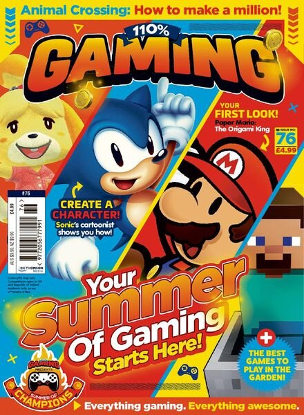 110% Gaming – Issue 76 – July 2020 Cover