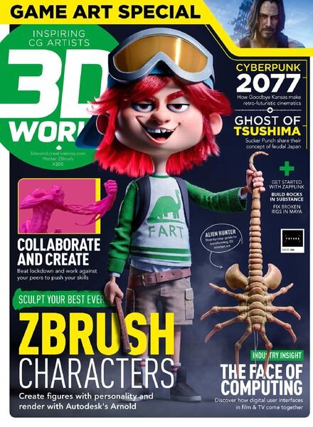 3D World UK – December 2020 Cover