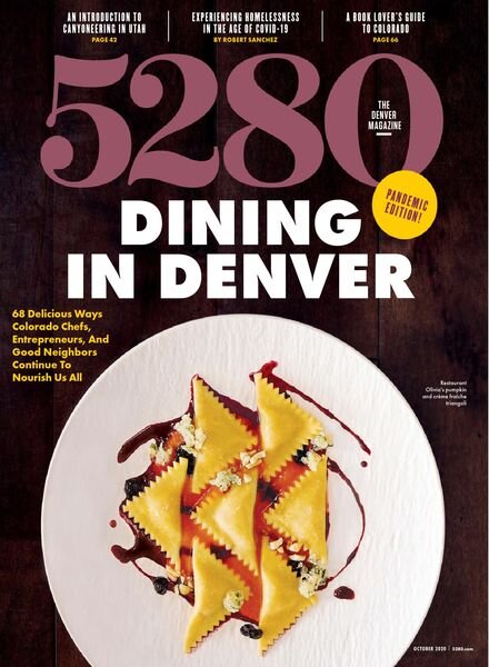 5280 Magazine – October 2020 Cover
