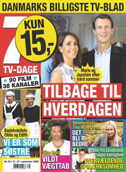 7 TV-Dage – 21 september 2020 Cover