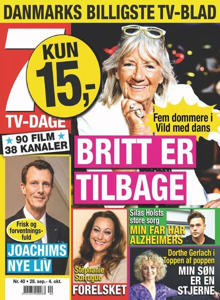 7 TV-Dage – 28 september 2020 Cover