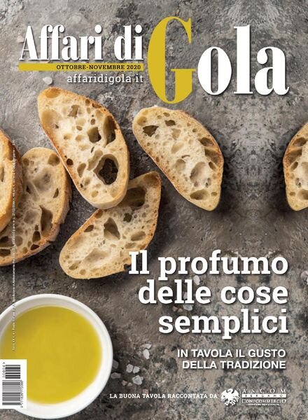 Affari di Gola – Ottobre-Novembre 2020 Cover