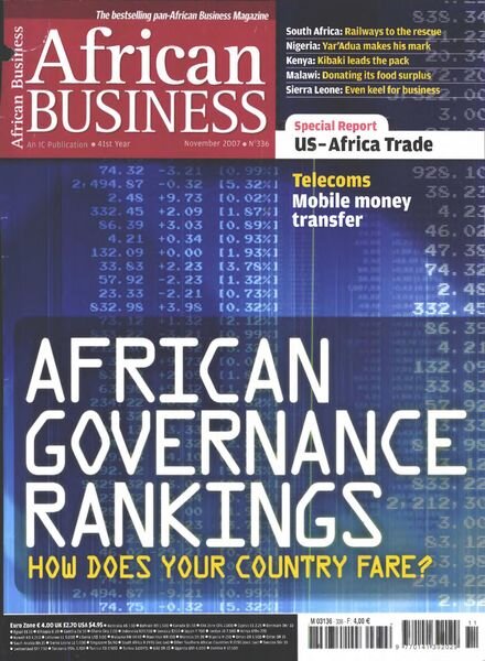 African Business English Edition – November 2007 Cover