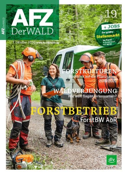 AFZ-DerWald – 28 September 2020 Cover