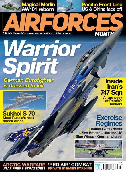 AirForces Monthly – November 2020 Cover
