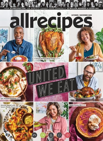 Allrecipes – October-November 2020 Cover