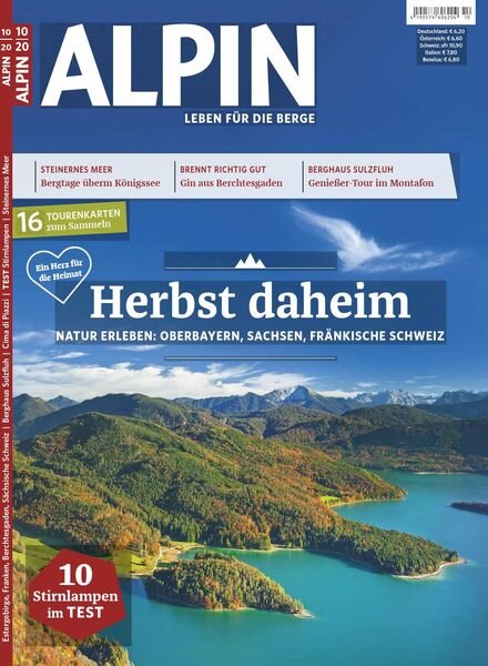 Alpin – Oktober 2020 Cover