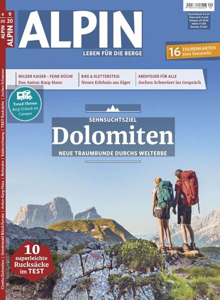 Alpin – September 2020 Cover