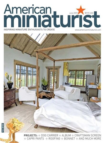 American Miniaturist – June 2019 Cover
