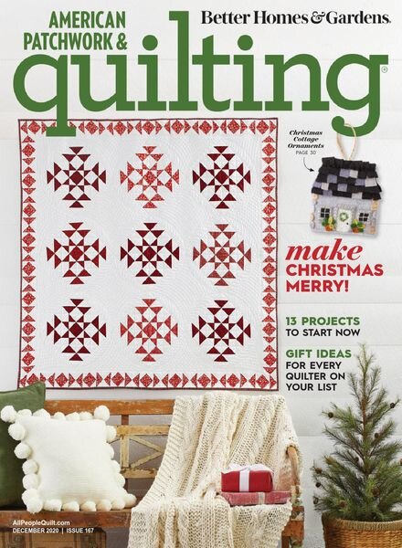 American Patchwork & Quilting – December 2020 Cover