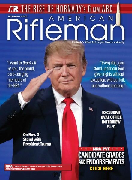 American Rifleman – November 2020 Cover