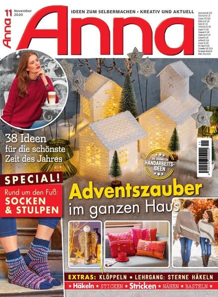 Anna Germany – November 2020 Cover