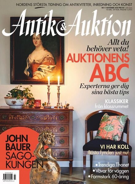 Antik & Auktion – november 2020 Cover