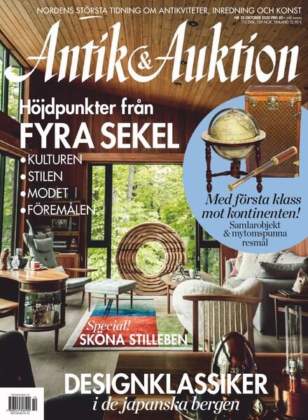 Antik & Auktion – oktober 2020 Cover