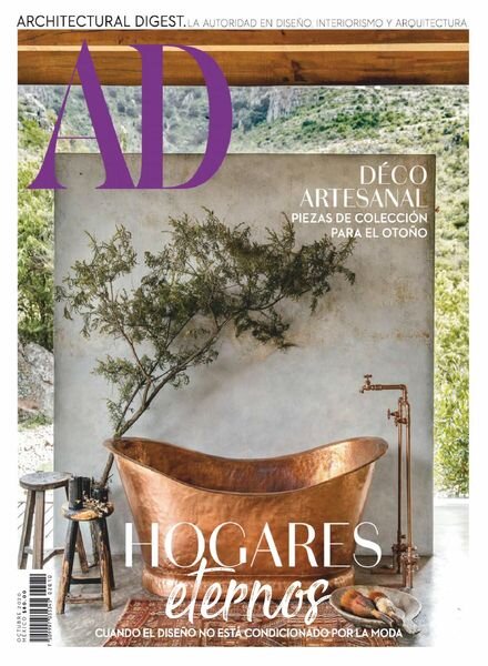 Architectural Digest Mexico – octubre 2020 Cover