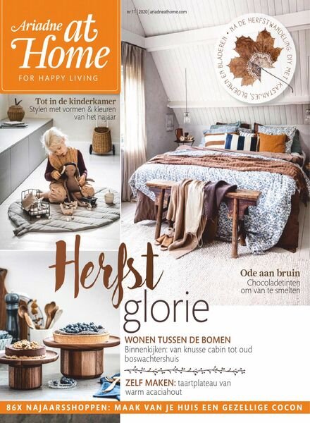 Ariadne at Home – november 2020 Cover