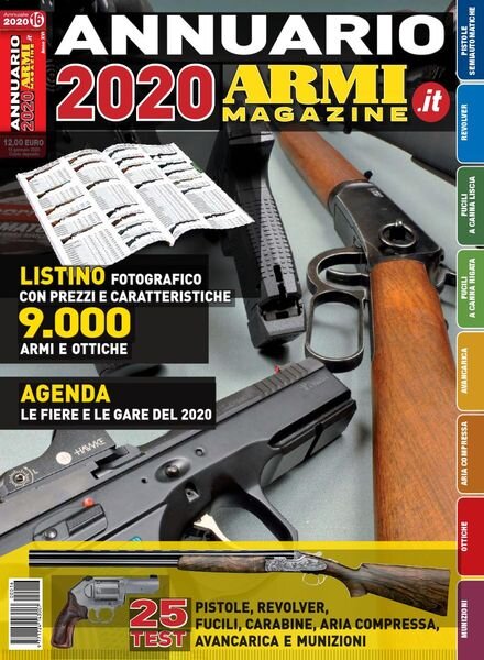 Armi Magazine – Annuario Armi 2020 Cover