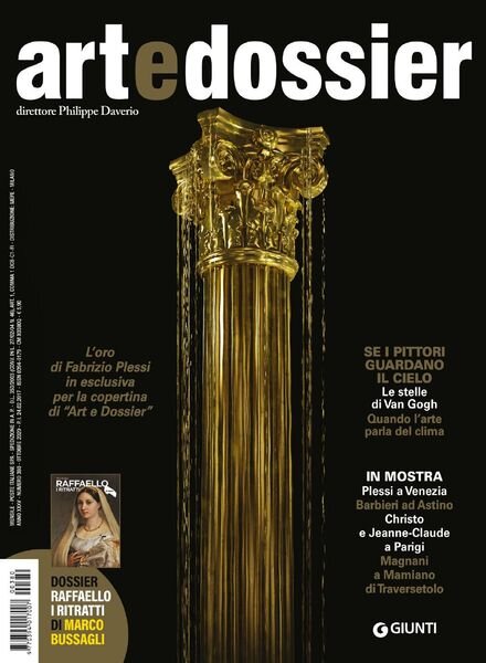 Art e Dossier – Ottobre 2020 Cover