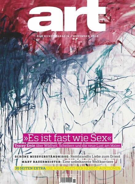 Art Magazin – November 2020 Cover