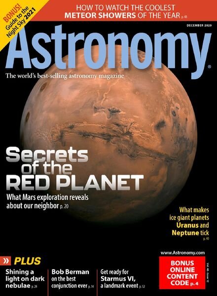 Astronomy – December 2020 Cover