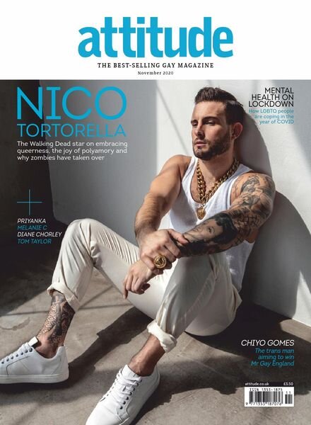 Attitude Magazine – November 2020 Cover