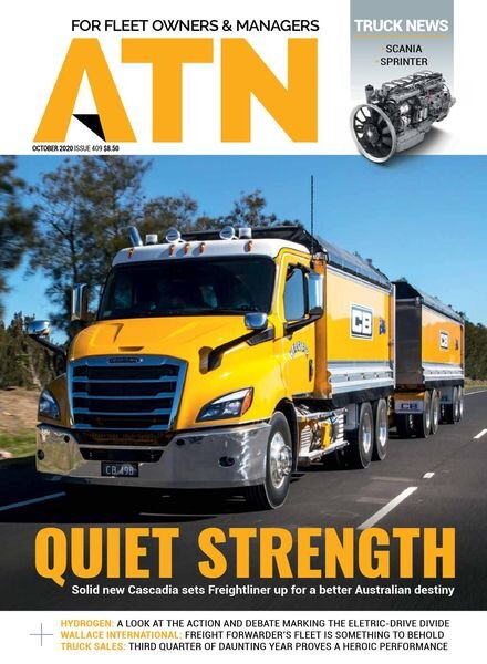 Australasian Transport News ATN – October 2020 Cover