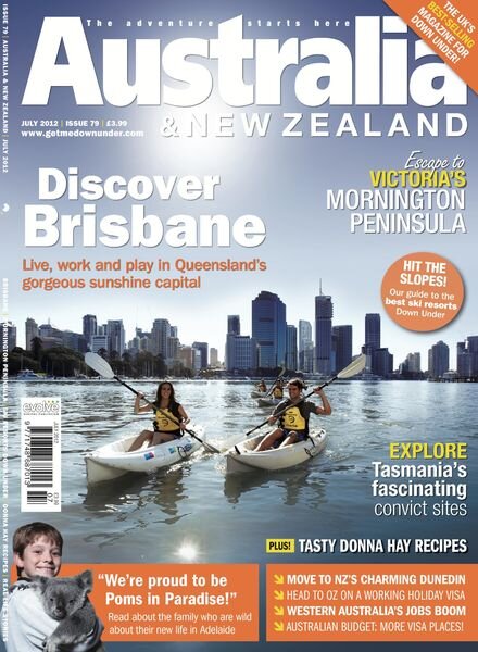 Australia & New Zealand – July 2012 Cover