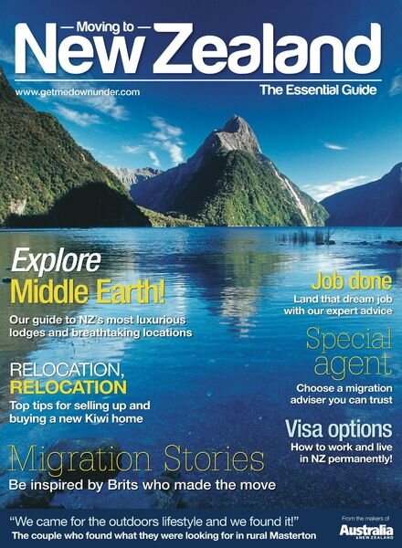 Australia & New Zealand – Moving to New Zealand The Essential Guide Cover