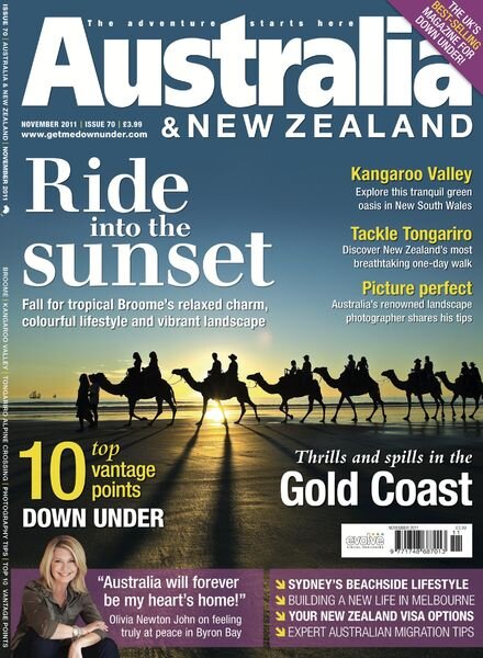 Australia & New Zealand – November 2011 Cover