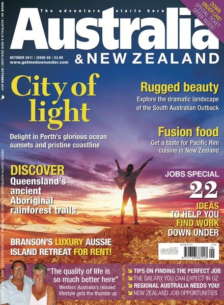 Australia & New Zealand – October 2011 Cover