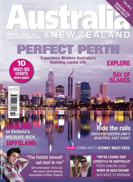 Australia & New Zealand – Summer 2012 Cover