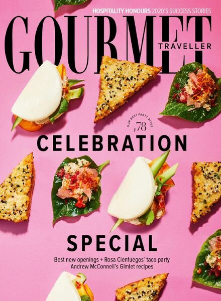 Australian Gourmet Traveller – November 2020 Cover