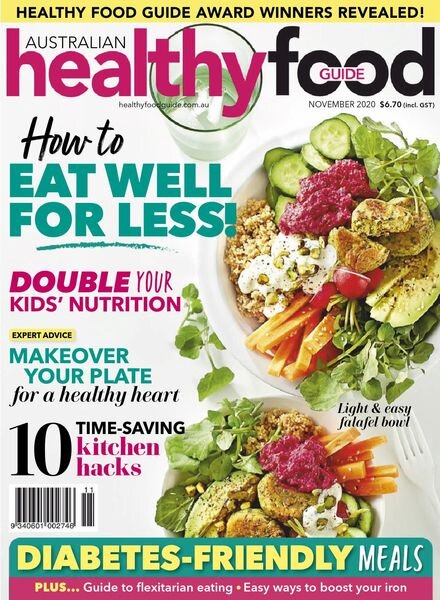 Australian Healthy Food Guide – November 2020 Cover