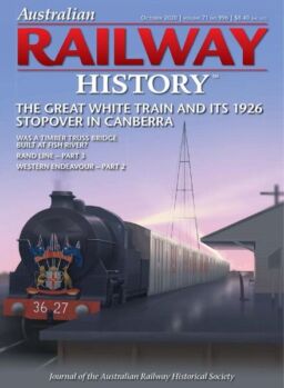 Australian Railway History – October 2020
