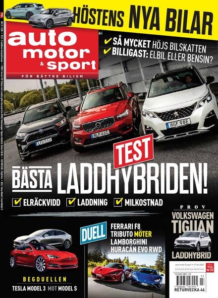 Auto Motor & Sport Sverige – 27 oktober 2020 Cover