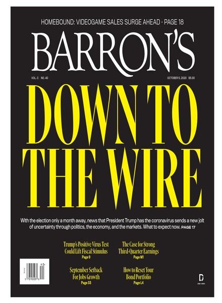 Barron’s – 05 October 2020 Cover