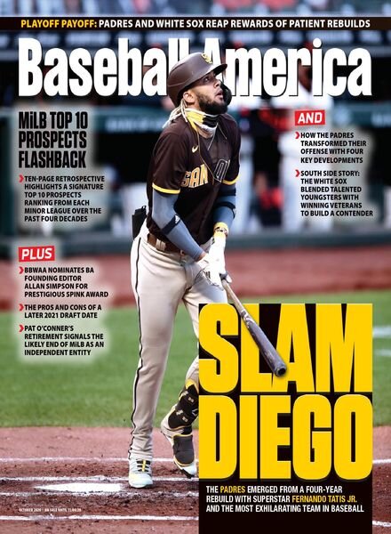 Baseball America – October 2020 Cover