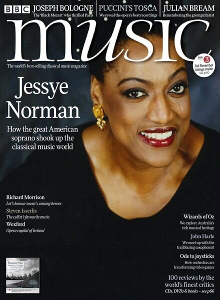 BBC Music – November 2020 Cover