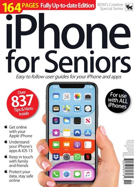 BDM’s Creative Special Series iPhone for Seniors – October 2020 Cover