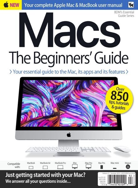 BDM’s Essential Guide Series Mac The Beginners’ Guide – October 2020 Cover