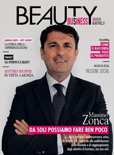 Beauty Business – Ottobre 2020 Cover