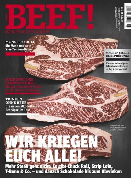 Beef! Germany – Juni-Juli 2020 Cover