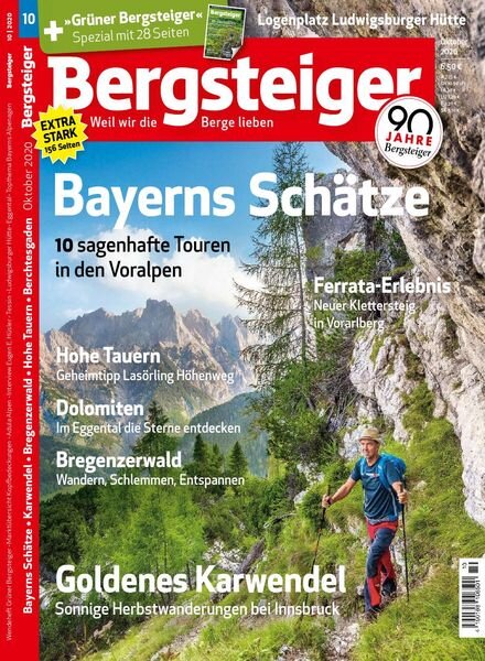 Bergsteiger – Oktober 2020 Cover