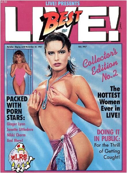 Best Of Live! – Fall 1987 Cover