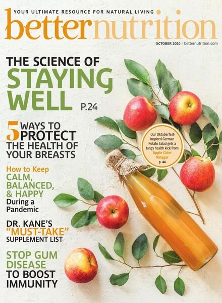 Better Nutrition – October 2020 Cover
