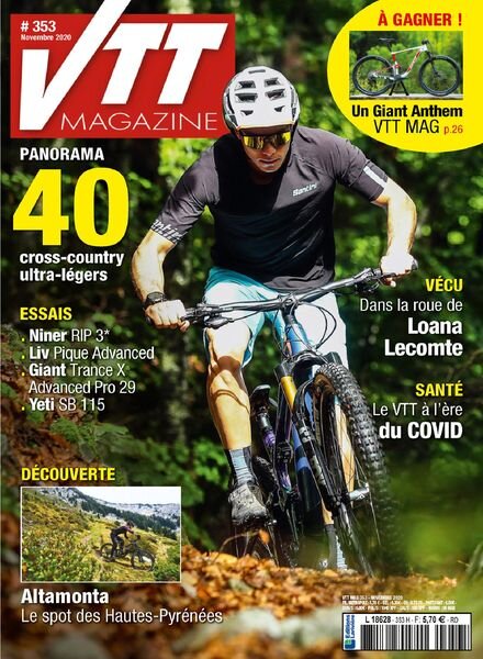 Bike France – novembre-decembre 2020 Cover